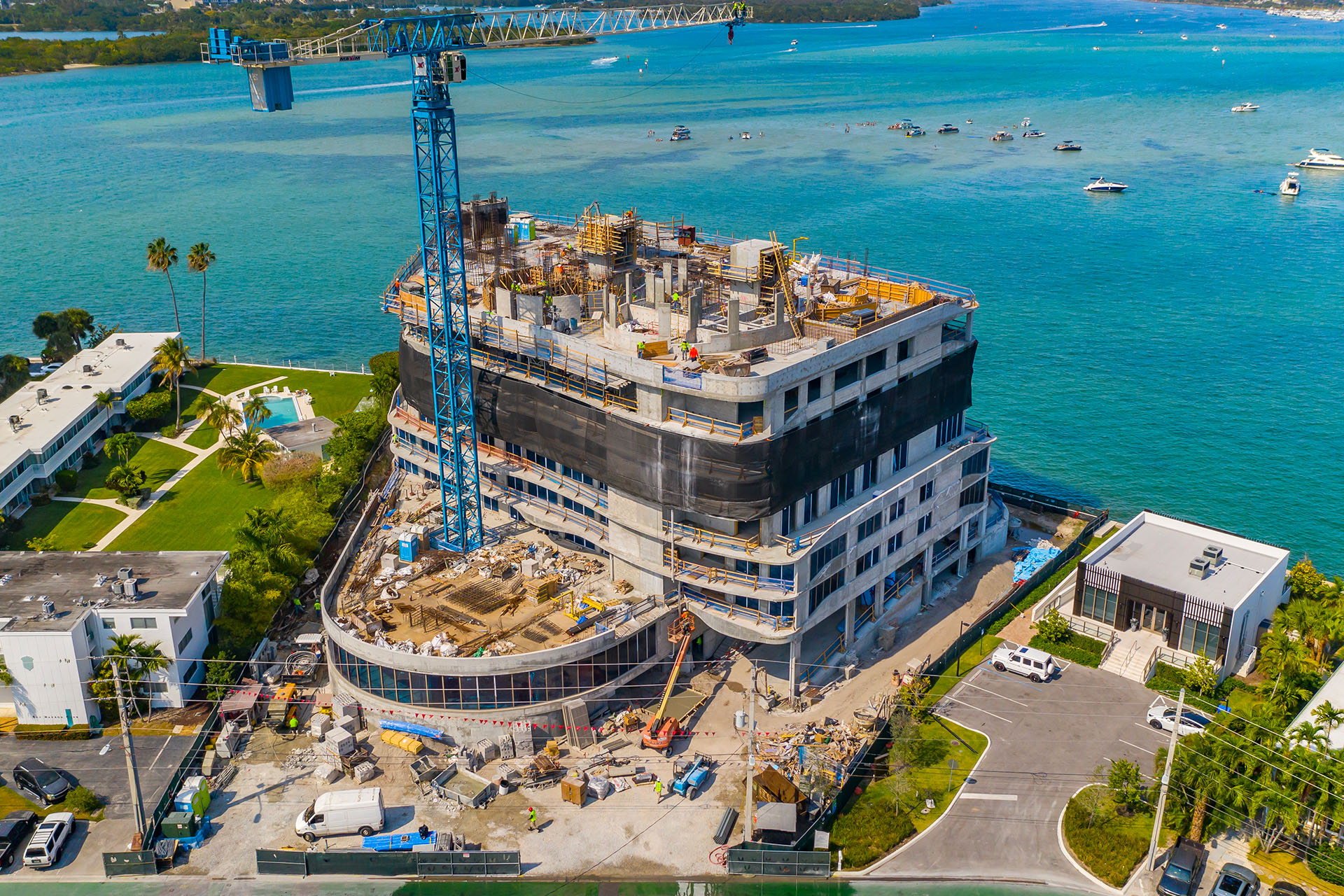 Miami Construction Drone Photography
